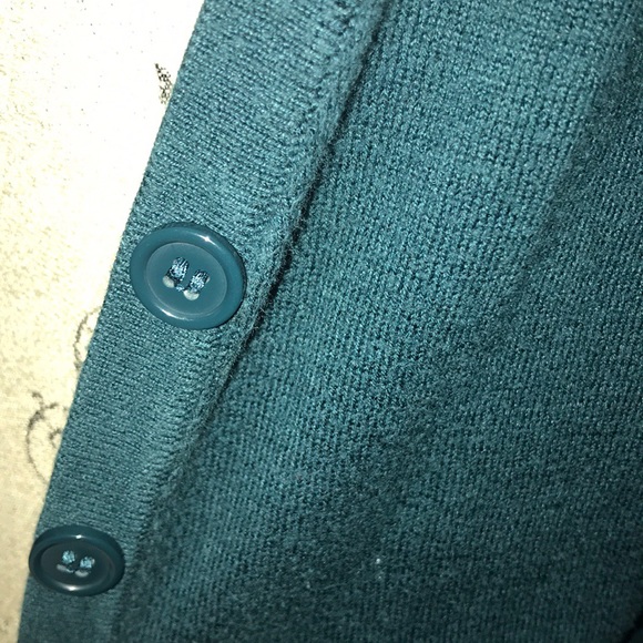 Forever 21 Teal Cardigan - Picture 3 of 4